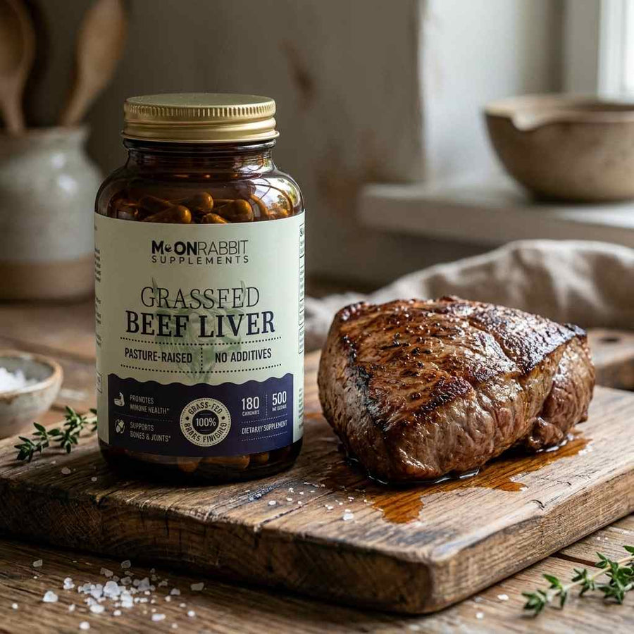 Moon rabbit beef liver capsules is a wholefood